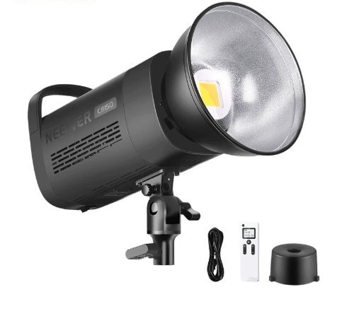 Studio LED Fill Light For Live Streaming Complete With A Softbox Bracket And Spotlights