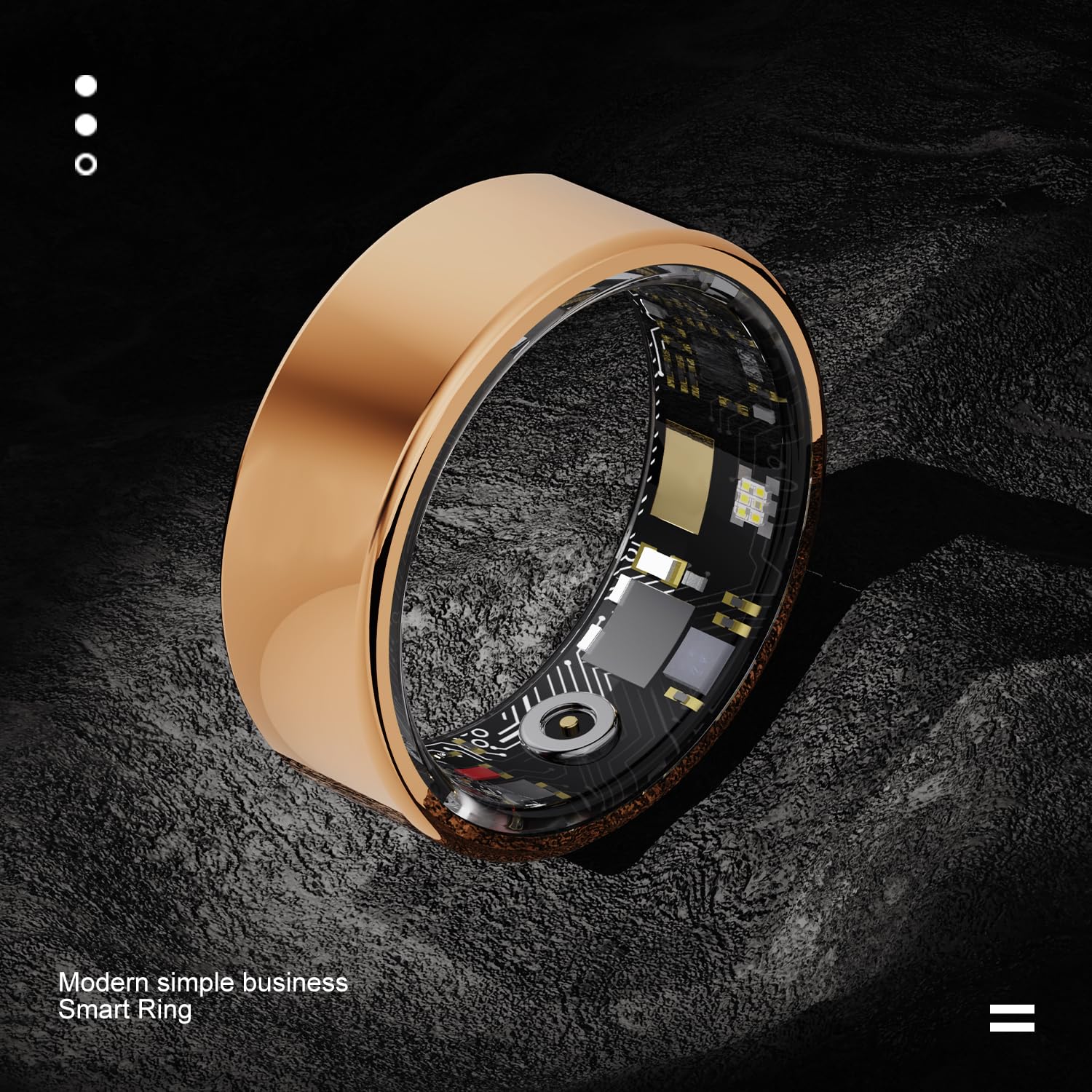 IP68 Fitness Smart Ring