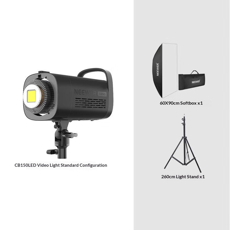 Studio LED Fill Light For Live Streaming Complete With A Softbox Bracket And Spotlights