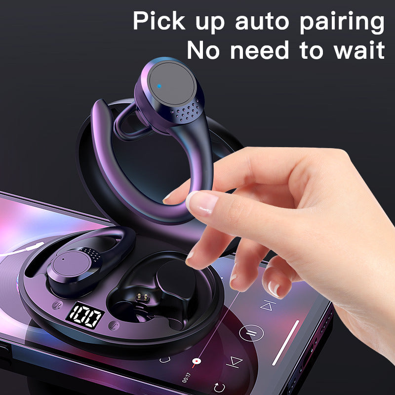 Bluetooth Sports Wireless Noise-canceling Earbuds With Deep Bass