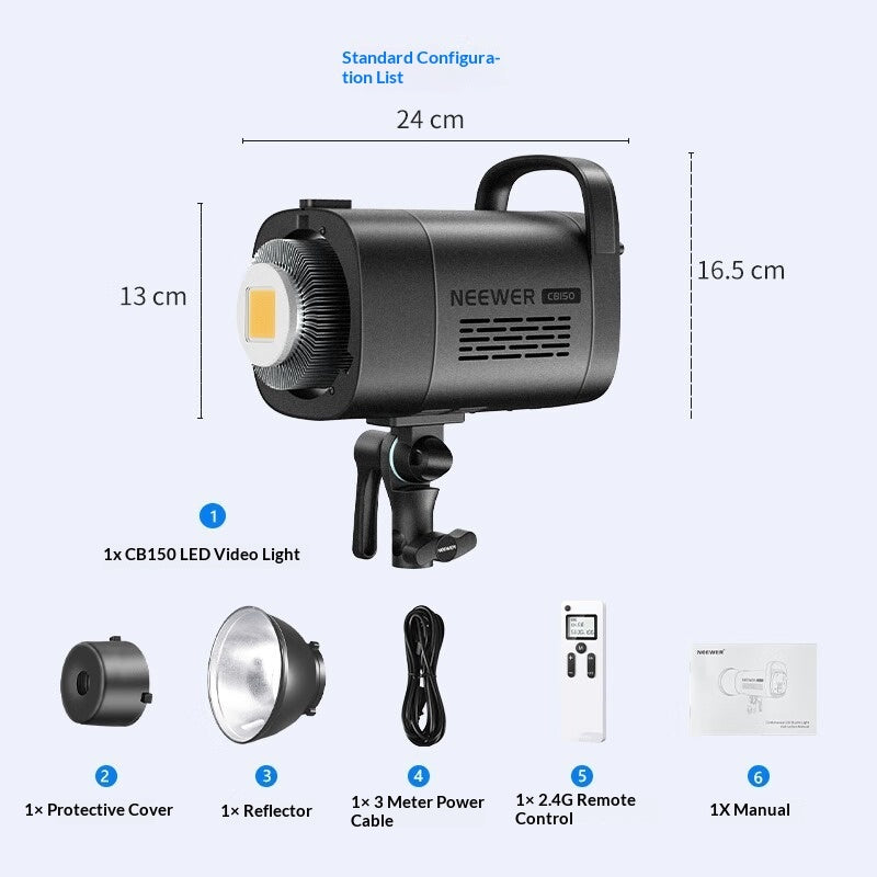 Studio LED Fill Light For Live Streaming Complete With A Softbox Bracket And Spotlights