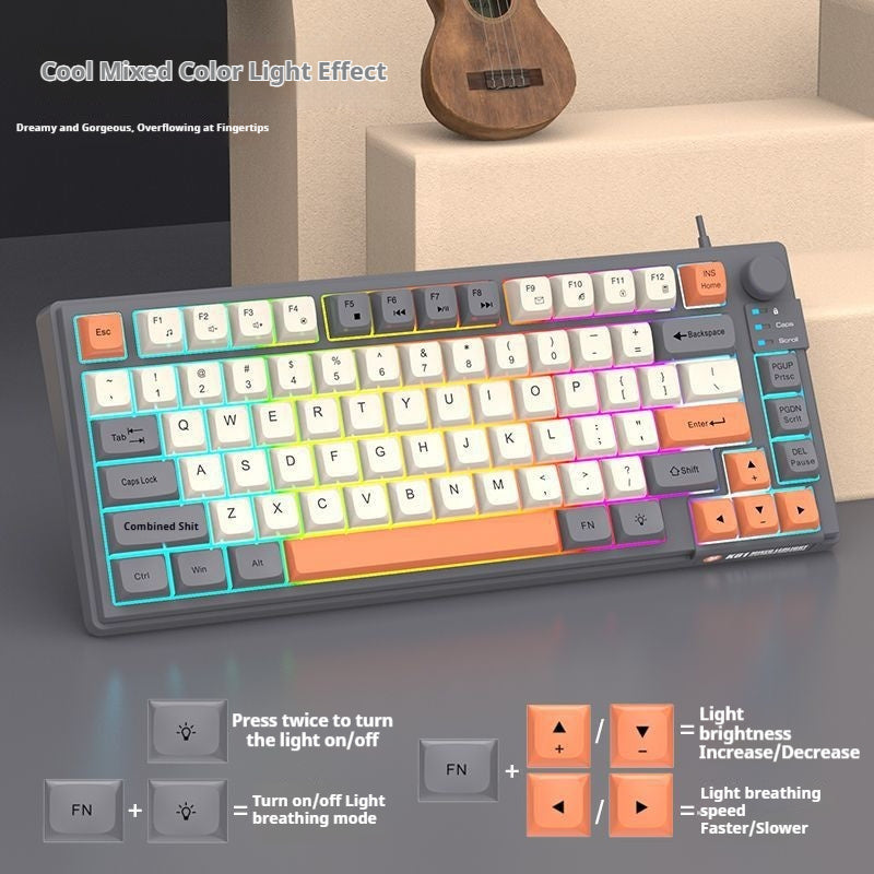 Wired USB Mechanical Gaming Keyboard